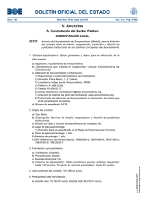 BOLETÍN OFICIAL DEL ESTADO V. Anuncios A. Contratación del Sector Público 22572