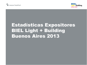 Estadísticas de Expositores 2013 (PDF, 97.63 KB)