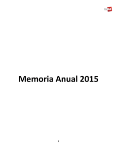Memoria BVL 2015