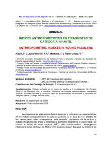 Rev.int.med.cienc.act.fís.deporte - vol. 11 -  número 41 - marzo 2011 -...  Alacid, F.; López-Miñarro, P.A.; Martínez, I. y Ferrer-López, V. (2011)....