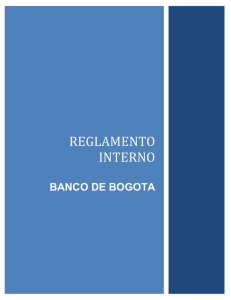 REGLAMENTO INTERNO BANCO DE BOGOTA