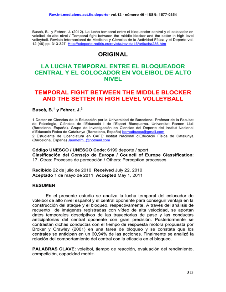 Rev.int.med.cienc.act.fís.deporte - Vol.12 - Número 46 - ISSN: 1577-0354