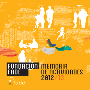 Memoria de Actividades 2012/2013
