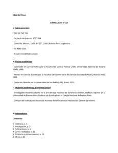 CV Prof. Eduardo Rinesi