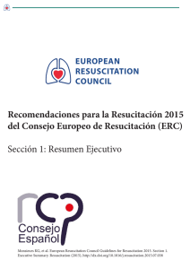 2015 CERCP. Guías de Reanimación Cardiopulmonar