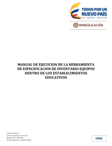 Manual Levantamiento Inventario de Equipos