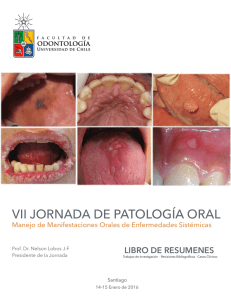 Descargar Libro de Resúmenes VII Jornadas nacionales de Patología Oral