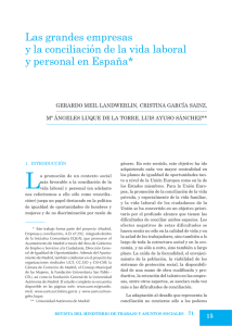 Las grandes empresas y la conciliación de la vida laboral y personal en España