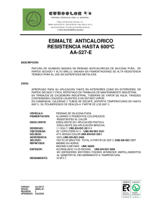 ESMALTE ANTICALORICO RESISTENCIA HASTA 600ºC AA-527-E