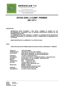 EPOXI ZINC 2C PRIMER AE-127-I