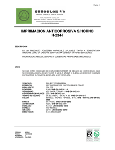 PINTURA ANTICORROSIVA S/H H-234-I