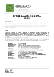AE-611 EPOXI POLIAMIDA MONOCAPA