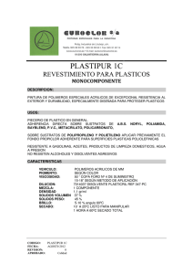 PLASTIPUR 1C REVESTIMIETNO PARA PLASTICOS