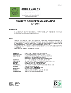 ESMALTE POLIURETANO ALIFATICO AP-5101