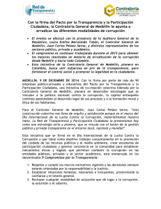 Boletin firma pacto de Transparencia de Participación Ciudadana