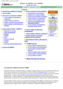 Buscar en Medline con PubMed ) (guía de uso