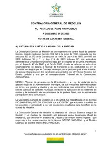 CONTRALORÍA GENERAL DE MEDELLÍN