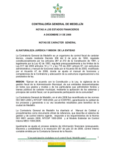 CONTRALORÍA GENERAL DE MEDELLÍN
