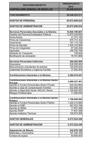 8 Presupuesto anual 2014