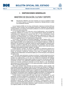 BOLETÍN OFICIAL DEL ESTADO MINISTERIO DE EDUCACIÓN, CULTURA Y DEPORTE 155