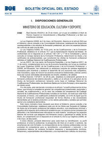 BOLETÍN OFICIAL DEL ESTADO MINISTERIO DE EDUCACIÓN, CULTURA Y DEPORTE 5180