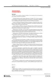DEPARTAMENT D&rsquo;ENSENYAMENT