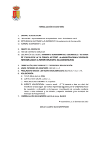A)  ORGANISMO: Ayuntamiento de Arroyomolinos. Junta de Gobierno Local