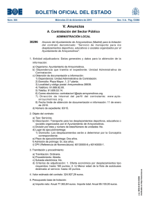 BOLETÍN OFICIAL DEL ESTADO V. Anuncios A. Contratación del Sector Público 38296