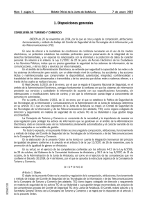 Orden de 26 de noviembre de 2014, por la que se crea y regula la composición, atribuciones, funcionamiento y método de trabajo del Comité de Seguridad de las Tecnologías de la Información y de las Telecomunicaciones (TIC) .