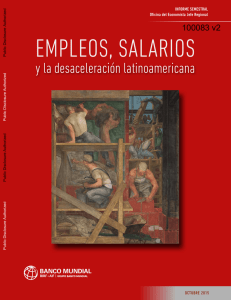Empleos, salarios, y la desaceleración latinoamericana