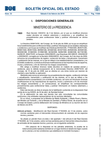 060210 decreto materia veterinaria zootecnica