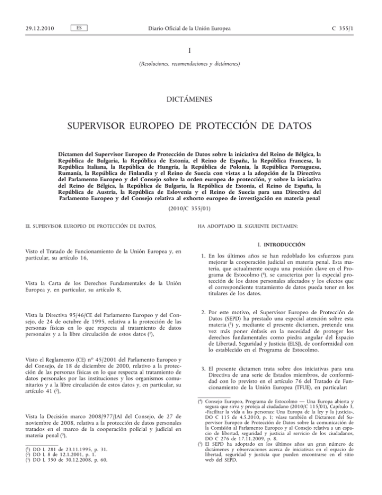 291210 Dictamen Exhorto Inves Penal