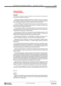 DEPARTAMENT D&rsquo;ENSENYAMENT