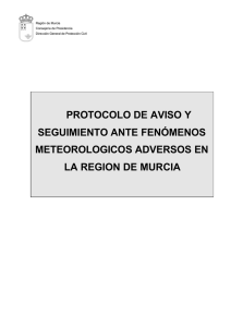 protocolo meteorologia                 