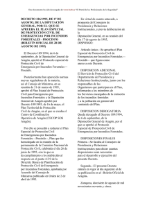 decreto 28 agosto 95