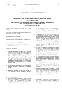 reglamento ComisionEuropea codigodeseguridad 040306