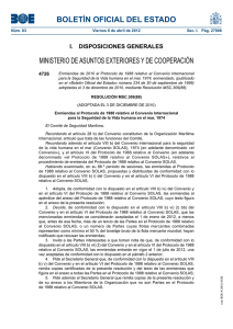 BOLETÍN OFICIAL DEL ESTADO MINISTERIO DE ASUNTOS EXTERIORES Y DE COOPERACIÓN 4726