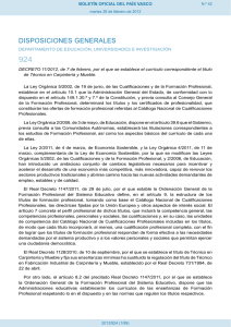 924 DISPOSICIONES GENERALES BOLETÍN OFICIAL DEL PAÍS VASCO
