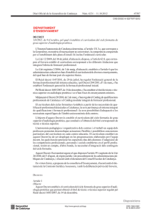 DEPARTAMENT D&rsquo;ENSENYAMENT
