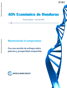 Informe: Análisis para el Diálogo Nacional Económico de Honduras (ADN)