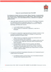 Puntos de Acuerdo Reunión Junio 30 del 2007