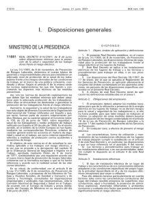 Real Decreto 614/2001