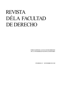 REVISTA DÉLA FACULTAD DE DERECHO