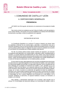 Ley 9/2010, del derecho a la vivienda de Castilla y León