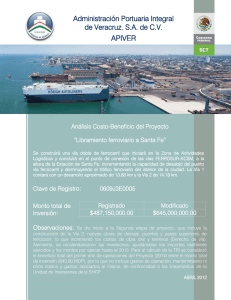 APIVER Administración Portuaria Integral de Veracruz, S.A. de C.V.