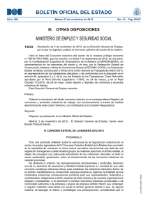 BOLETÍN OFICIAL DEL ESTADO MINISTERIO DE EMPLEO Y SEGURIDAD SOCIAL 14533