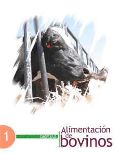 7 Capítulo 1. Alimentación de bovinos Facultad de Medicina Veterinaria y Zootecnia-UNAM