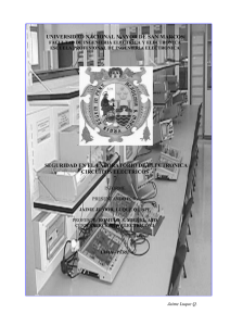 Seguridad en el laboratorio de electronica circuitos electricos (pdf)