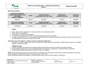 pa-02 rac tabla de costos naturacert certificacion rainforest alliance v8