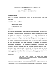 Una propuesta contemporanea para el uso de los software en el grado preescolar (pdf)